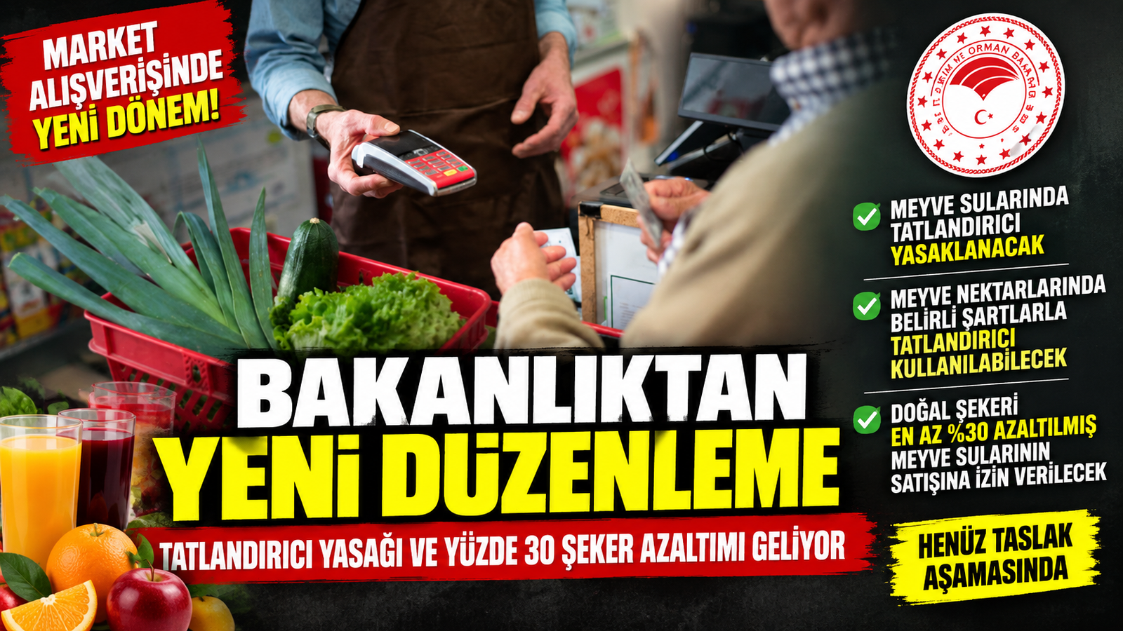 Meyve Suyunda Ezber Bozan Düzenleme!