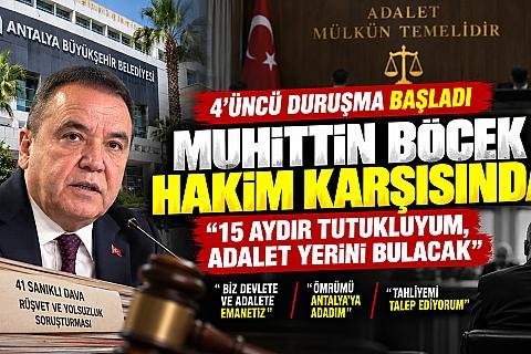 Muhittin Böcek Hakim Karşısında: “15 Aydır Tutukluyum, Adalet Yerini Bulacak”