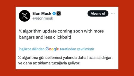 Elon Musk, ????’te tıklama tuzağı olan içerikleri daha az gösterecek şekilde algoritmanın güncelleneceğini açıkladı.